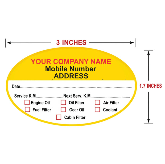 Automobile Stickers – Pack of 100