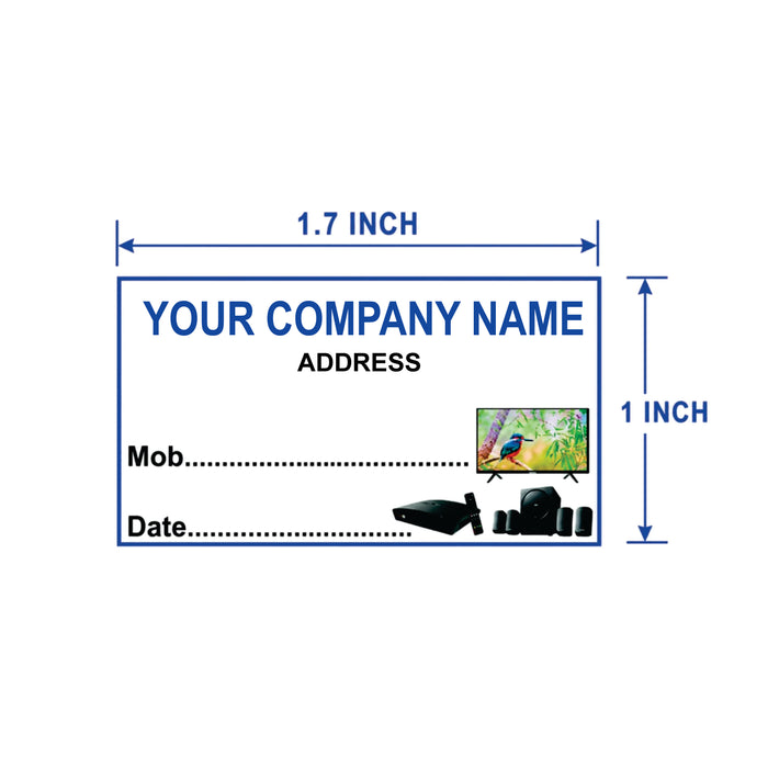 Electrical Repairing Stickers – Pack of 100