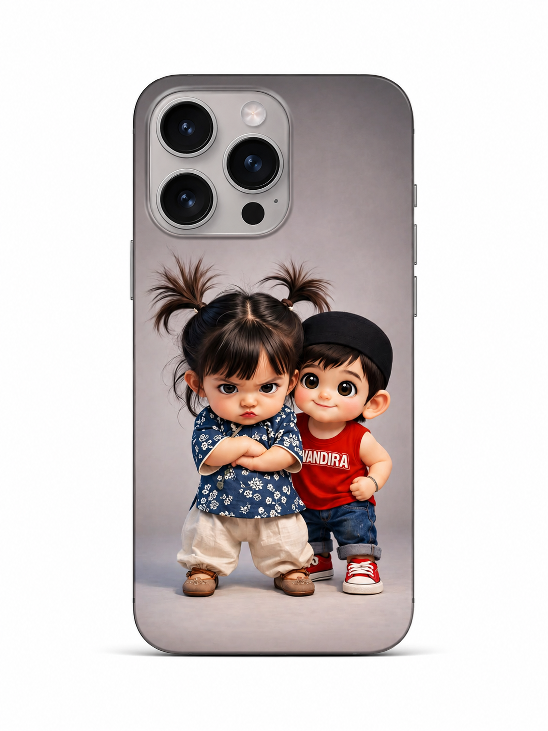 Cute Chibi Best Friends Mobile Skin