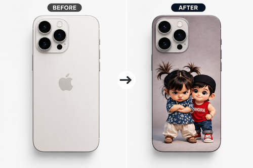 Cute Chibi Best Friends Mobile Skin