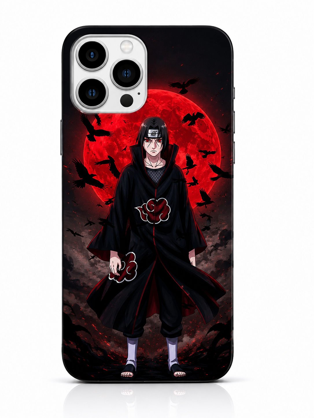 Itachi Uchiha Red Moon Mobile Skin