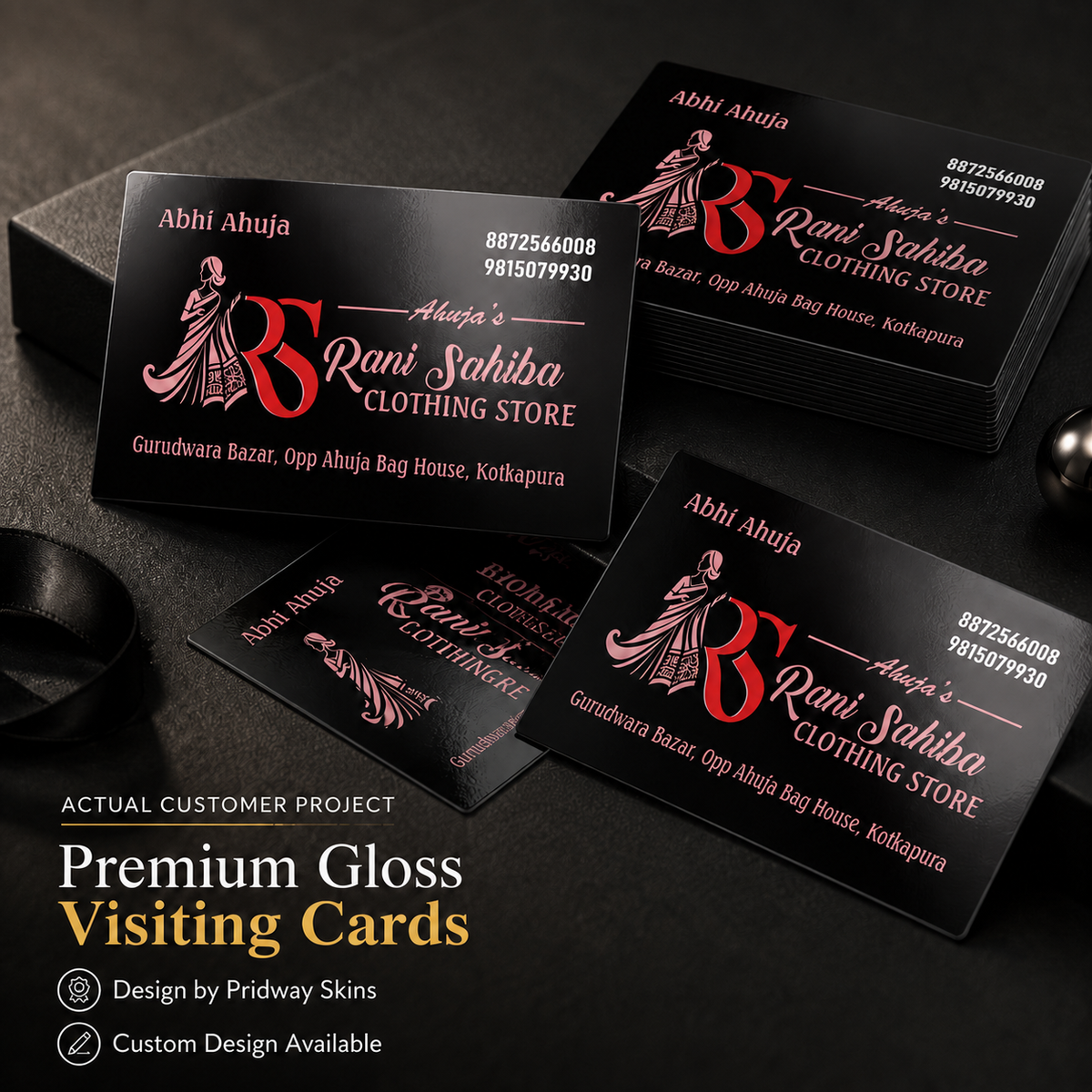 Gloss Visiting Cards