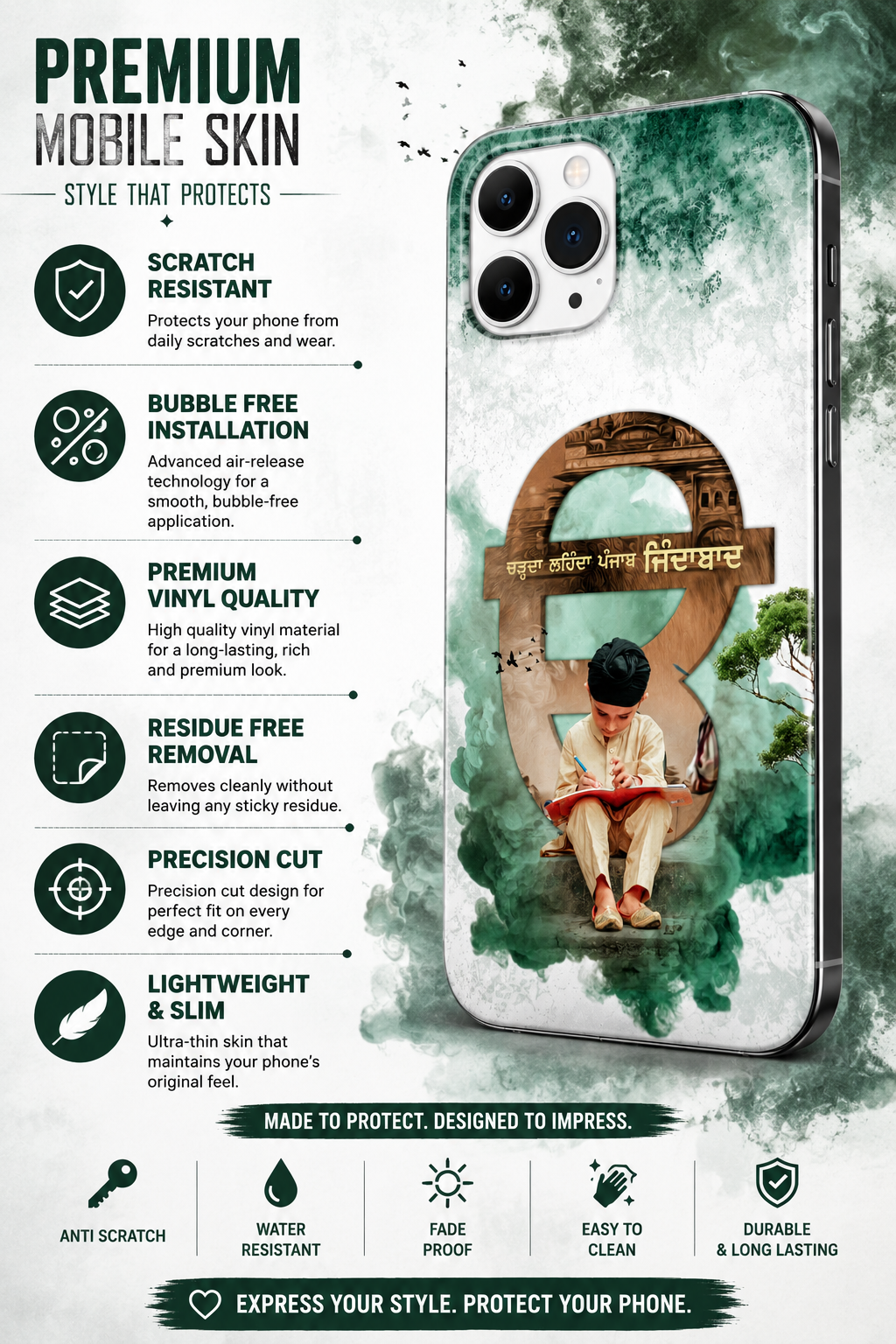 Punjabi Pride Premium Mobile Skin