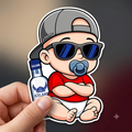 Cool Baby Premium Vinyl Sticker