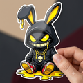 Dark Bunny Premium Vinyl Sticker