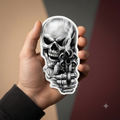 Skull Smoke Premium Vinyl Sticker