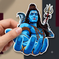 Shiva Blessing Premium Vinyl Sticker