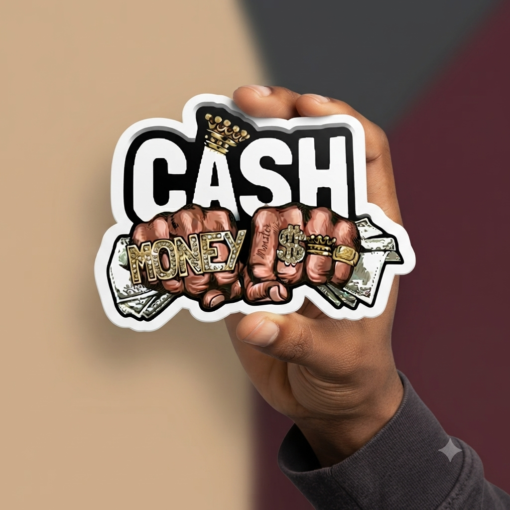 Street Letter Premium Vinyl Sticker