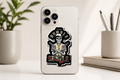 Street Graphic Premium Vinyl Sticker phone mockup by Pridway Skins